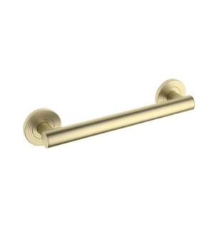 KIBI USA KGB1112BG Circular 14 15/16'' Stainless Steel Bathroom Safety Grab Bar in Brushed Gold