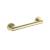 KIBI USA KGB1112BG Circular 14 15/16'' Stainless Steel Bathroom Safety Grab Bar in Brushed Gold