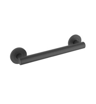 KIBI USA KGB1112MB Circular 14 15/16'' Stainless Steel Bathroom Safety Grab Bar in Matte Black