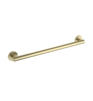 KIBI USA KGB1124BG 26 15/16'' Stainless Steel Bathroom Safety Grab Bar in Brushed Gold