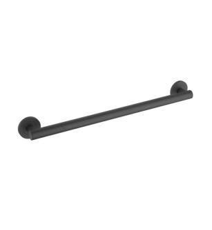 KIBI USA KGB1124MB 26 15/16'' Stainless Steel Bathroom Safety Grab Bar in Matte Black