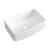KIBI USA K2-SF33C Pure 33" Curved Apron Front Farmhouse Kitchen Fireclay Sink