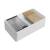 KIBI USA K2-SF33T Pure 33" Kitchen Farmhouse Fireclay Workstation Sink