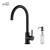 KIBI USA C-KKF2001MB-KSD100MB Lowa Single Handle Bar Sink Faucet with Soap Dispenser