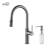 KIBI USA C-KKF2008TT-KSD100TT Hilo Single Handle Pull Down Kitchen Sink Faucet with Soap Dispenser