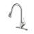 KIBI USA F101BN Single Handle Pull Down Kitchen Faucet