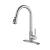 KIBI USA F102BN Single Handle Pull Down Kitchen Faucet