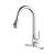 KIBI USA F102CH Single Handle Pull Down Kitchen Faucet