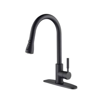 KIBI USA F102MB Single Handle Pull Down Kitchen Faucet