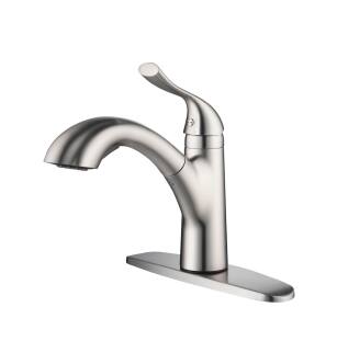 KIBI USA F103BN Single Handle Pull Down Kitchen Faucet