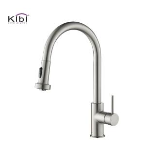 KIBI USA KKF2002BN Casa Single Handle Pull Down Kitchen Sink Faucet