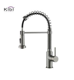 KIBI USA KKF2003TT Aurora Single Handle Pull Down Kitchen Sink Faucet