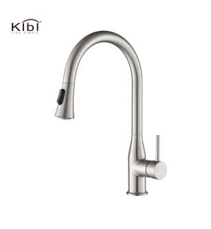KIBI USA KKF2005BN Napa Single Handle Pull Down Kitchen Sink Faucet