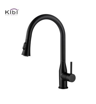 KIBI USA KKF2005MB Napa Single Handle Pull Down Kitchen Sink Faucet