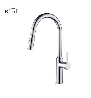 KIBI USA KKF2008CH Hilo Single Handle Pull Down Kitchen Sink Faucet