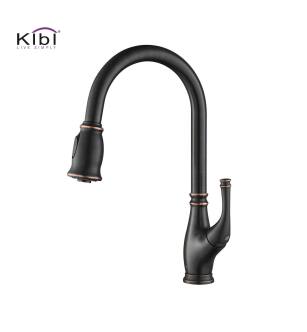 KIBI USA KKF2009ORB Summit Single Handle Pull Down Kitchen Sink Faucet