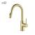 KIBI USA KKF2011BG Circular Single Handle Pull Down Kitchen & Bar Sink Faucet