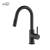 KIBI USA KKF2011MB Circular Single Handle Pull Down Kitchen & Bar Sink Faucet