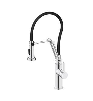 KIBI USA KKF2014CH Engel Single Handle Pull Down Kitchen Faucet