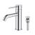 KIBI USA F201CH Single Handle Bathroom Sink Faucet with Pop Up Drain in Chrome