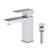 KIBI USA F202BN Single Handle Bathroom Sink Faucet with Pop Up Drain in Brushed Nickel
