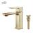 KIBI USA C-KBF1001BG-KPW100BG Mirage Single Handle Bathroom Vanity Sink Faucet with Pop Up Drain