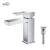 KIBI USA C-KBF1002CH-KPW100CH Cubic Single Handle Bathroom Vanity Sink Faucet with Pop Up Drain