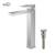 KIBI USA C-KBF1003BN-KPW101BN Cubic Single Handle Bathroom Vessel Sink Faucet with Pop Up Drain