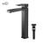 KIBI USA C-KBF1003MB-KPW101MB Cubic Single Handle Bathroom Vessel Sink Faucet with Pop Up Drain