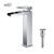 KIBI USA C-KBF1005CH-KPW101CH Waterfall Single Handle Bathroom Vessel Sink Faucet with Pop Up Drain