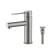 KIBI USA C-KBF1010BN-KPW100BN Circular X Single Handle Bathroom Vanity Sink Faucet with Pop Up Drain