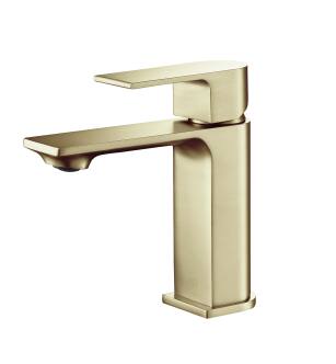 KIBI USA KBF1001BG Mirage Single Handle Bathroom Vanity Sink Faucet