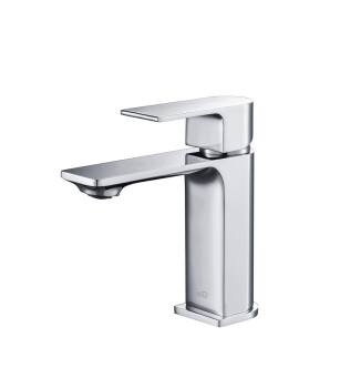 KIBI USA KBF1001CH Mirage Single Handle Bathroom Vanity Sink Faucet