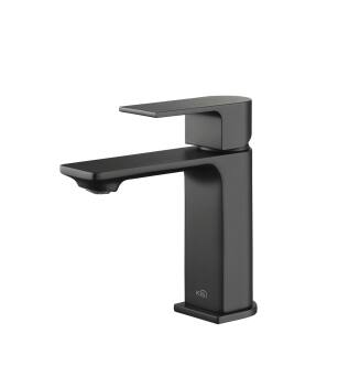 KIBI USA KBF1001MB Mirage Single Handle Bathroom Vanity Sink Faucet
