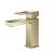 KIBI USA KBF1002BG Cubic Single Handle Bathroom Vanity Sink Faucet