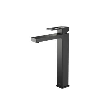 KIBI USA KBF1003MB Cubic Single Handle Bathroom Vessel Sink Faucet