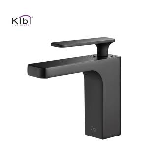 KIBI USA KBF1006MB Infinity Single Handle Bathroom Vanity Sink Faucet