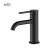 KIBI USA KBF1008MB Circular Single Handle Bathroom Vanity Sink Faucet