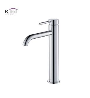 KIBI USA KBF1009CH Circular Single Handle Bathroom Vessel Sink Faucet