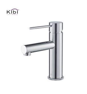 KIBI USA KBF1010CH Circular X Single Handle Bathroom Vanity Sink Faucet