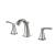 KIBI USA KBF1015BN Stonehenge Bathroom Sink 8" Widespread Faucet with Drain Assembly