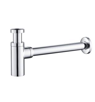KIBI USA KBT101CH Bathroom Sink Decorative Round Bottle Trap
