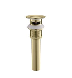 KIBI USA KPW100BG Pop Up Drain Stopper for Bathroom with Overflow