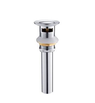 KIBI USA KPW100CH Pop Up Drain Stopper for Bathroom with Overflow