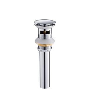 KIBI USA KPW102CH Pop Up Drain Stopper for Bathroom with Overflow