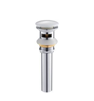 KIBI USA KPW102CW Pop Up Drain Stopper for Bathroom with Overflow