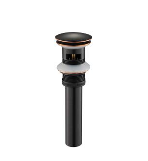 KIBI USA KPW102ORB Pop Up Drain Stopper for Bathroom with Overflow