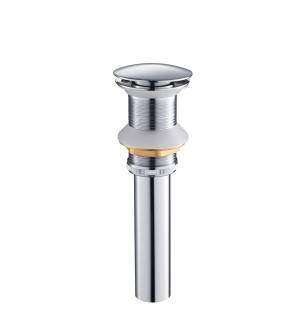 KIBI USA KPW103CH Pop Up Drain Stopper for Bathroom without Overflow