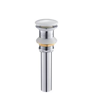 KIBI USA KPW103CW Pop Up Drain Stopper for Bathroom without Overflow