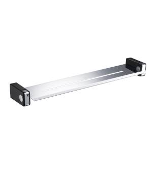 KIBI USA KBA1005CB Bathroom Hardware Accessory Wall Mounted Towel Shelf with Hook